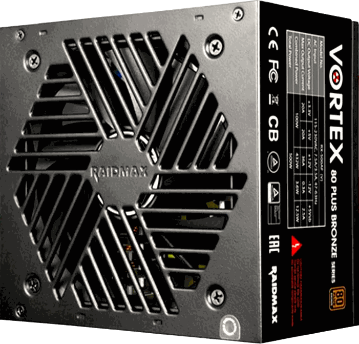 RAIDMAX Vortex 700W · 80+ Bronze